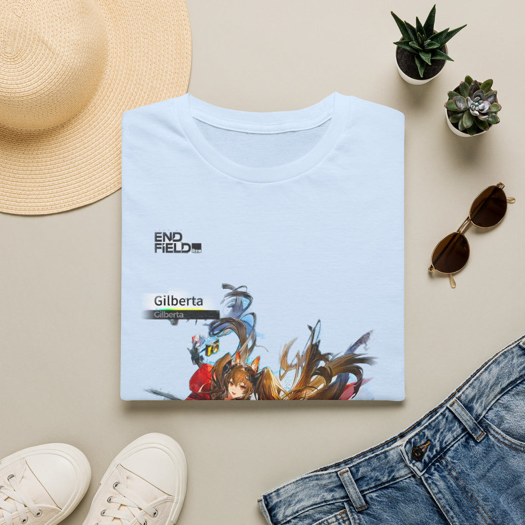 Gilberta Anime Character T-Shirt — Arknights EndField Graphic Tee