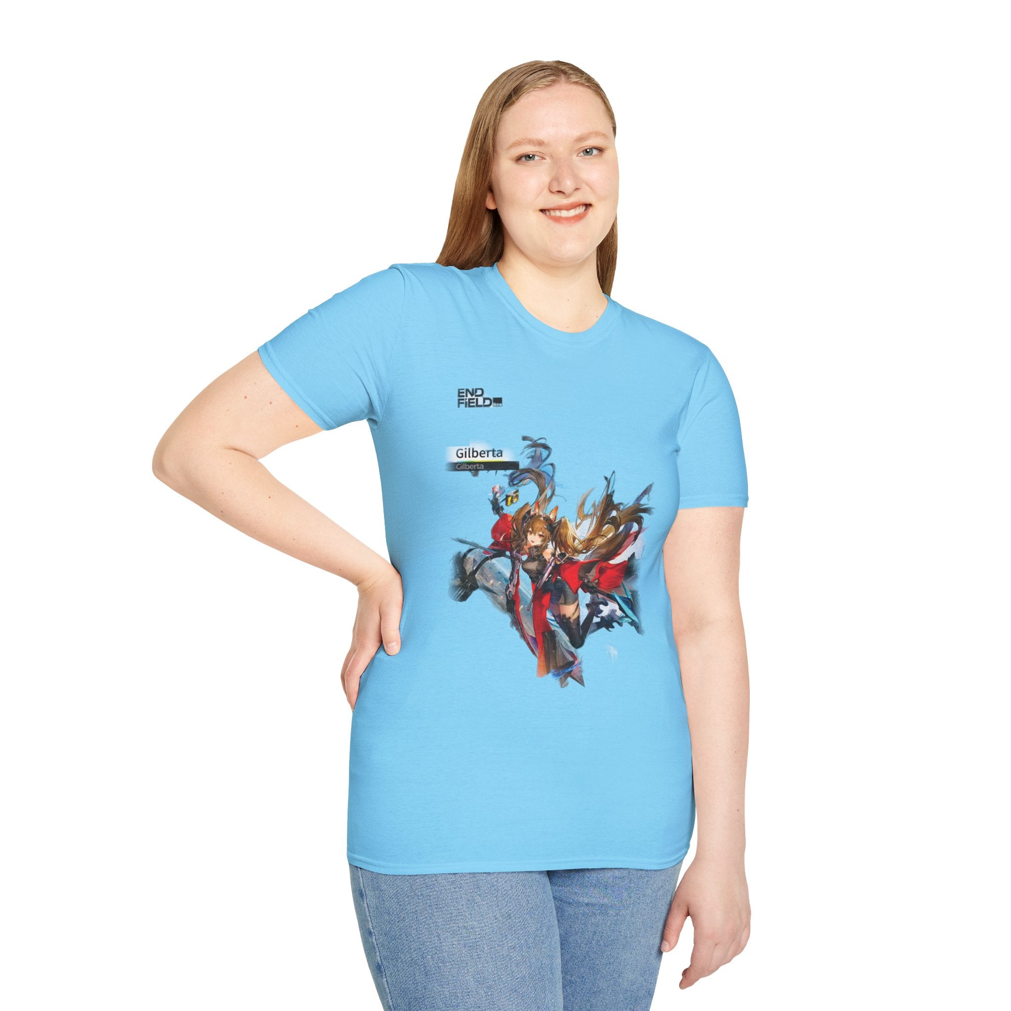 Gilberta anime character T-Shirt | Arknights: EndField game art