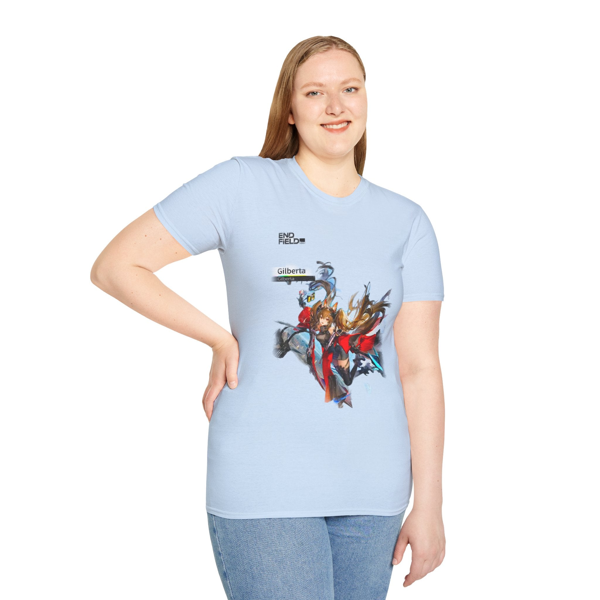 Gilberta Anime Character T-Shirt — Arknights EndField Graphic Tee