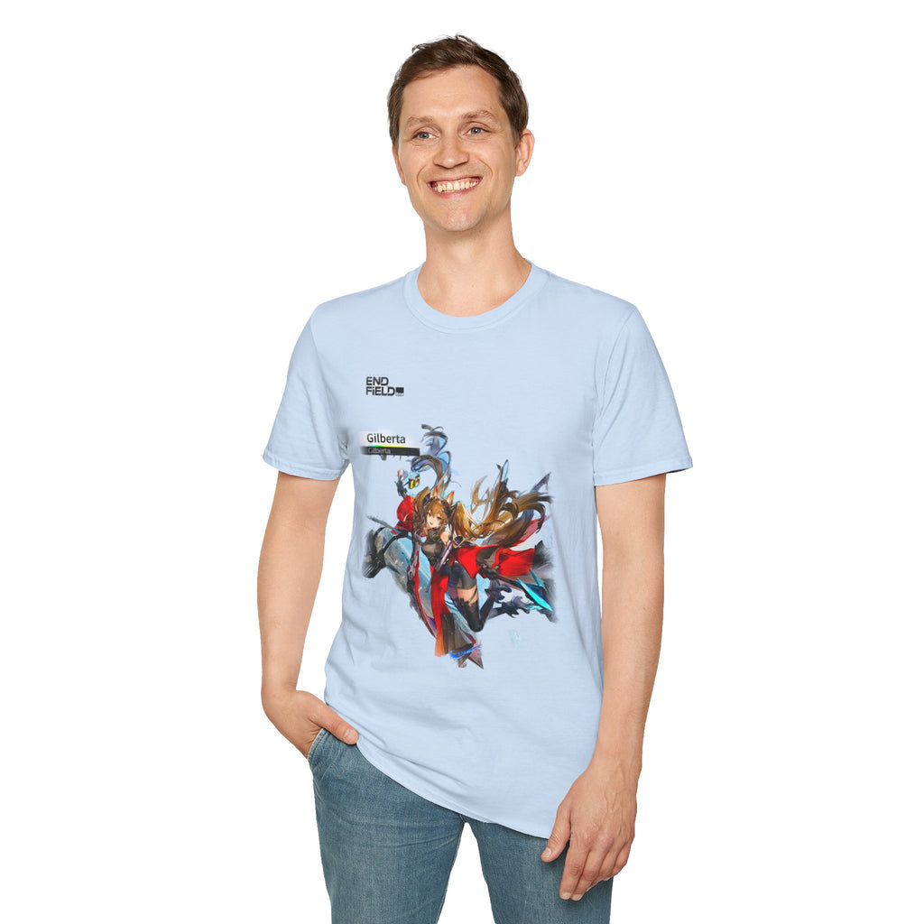 Gilberta Anime Character T-Shirt — Arknights EndField Graphic Tee