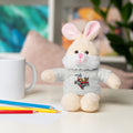 Bunny Plush with Gilberta Tee — Soft Bunny Stuffed Animal Gift